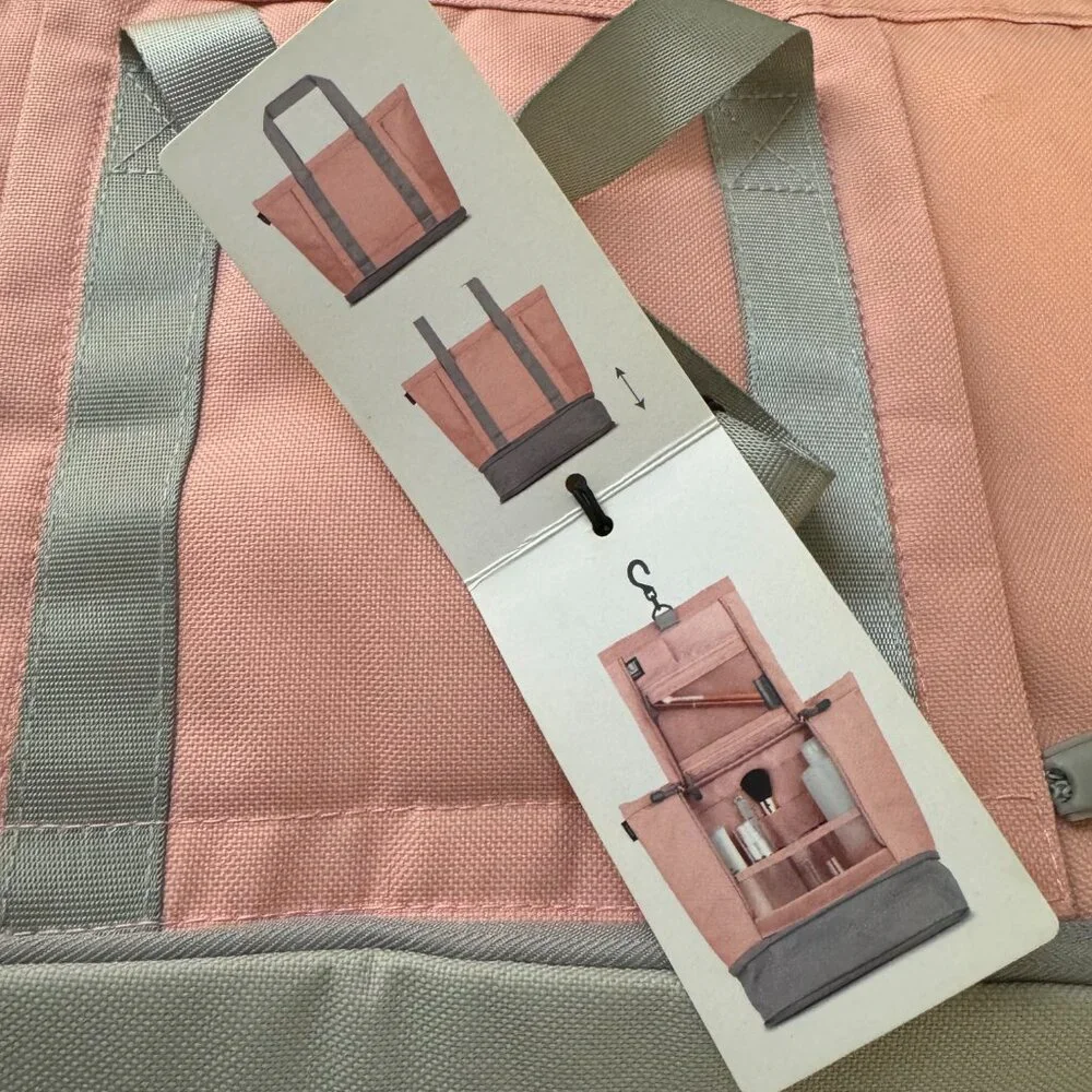 NWT Umbra Travel Vanity Organizer | Pink